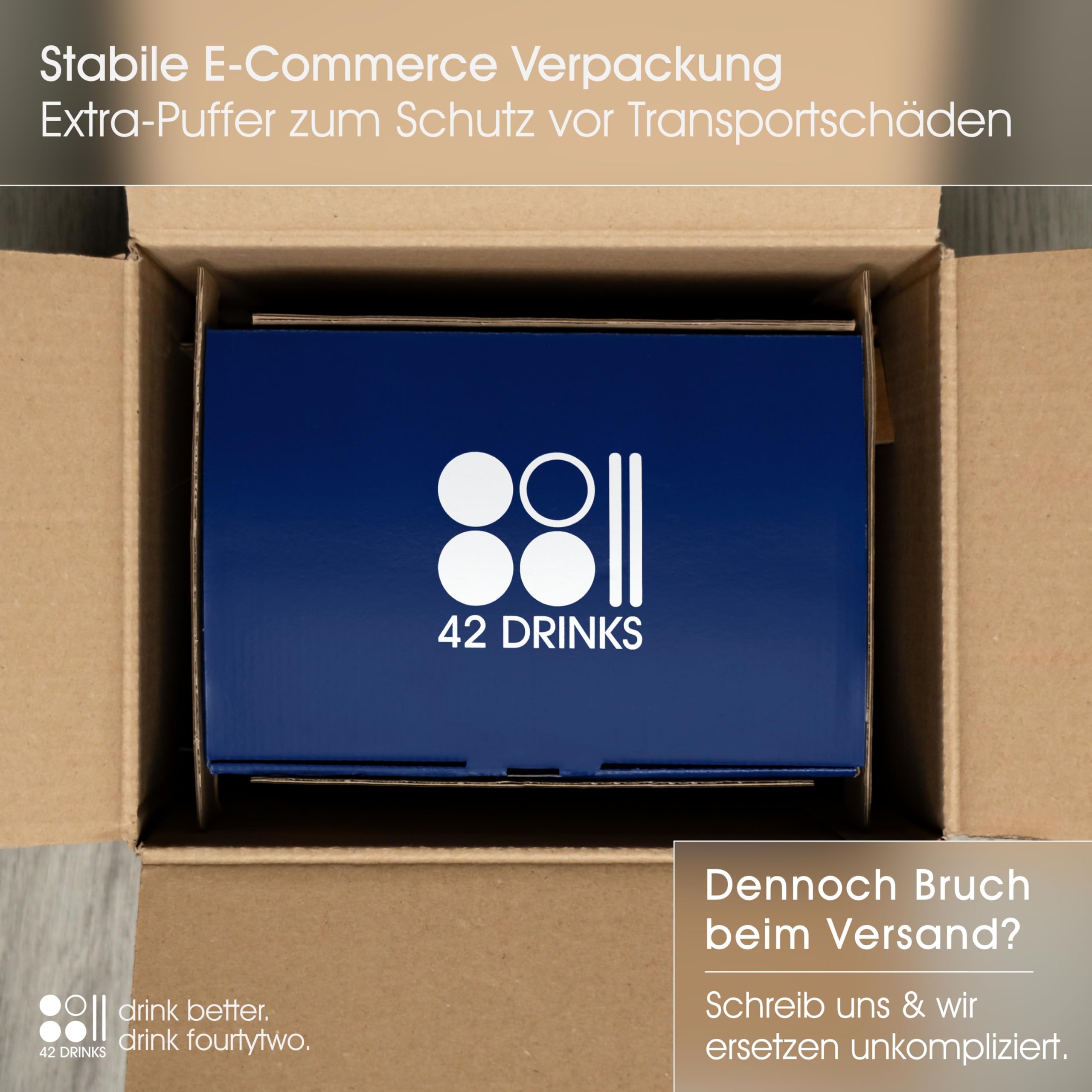 6er Set Weißweingläser 420 ml – Elegante Weingläser & Aperol Spritz Gläser aus Kristallglas – Spülmaschinenfest, bruchsicher verpackt, Made in Europe