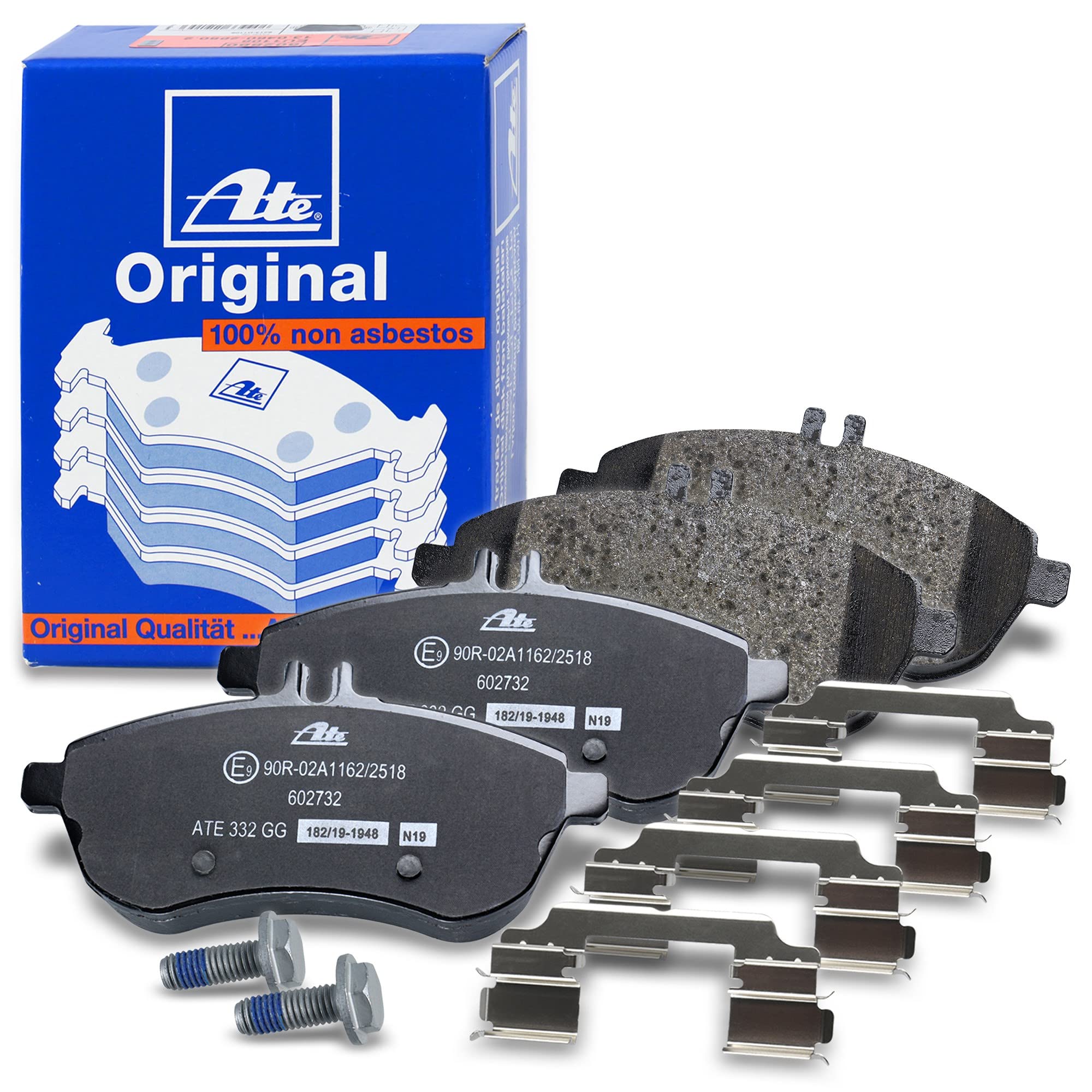 ATE Bremsenset Vorderachse inkl. Bremsscheiben vorne Ø 295 mm gelocht | Kompatibel mit: MERCEDES-BENZ C-CLASS, C-CLASS Coupe, C-CLASS T-Model