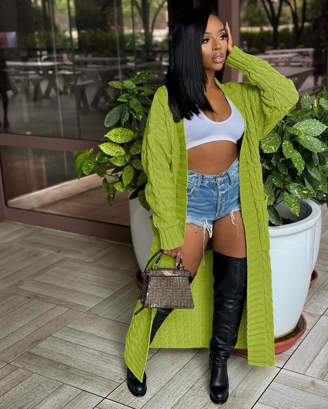 Nimsruc Cardigan Sweaters for Women Casual - Image 5