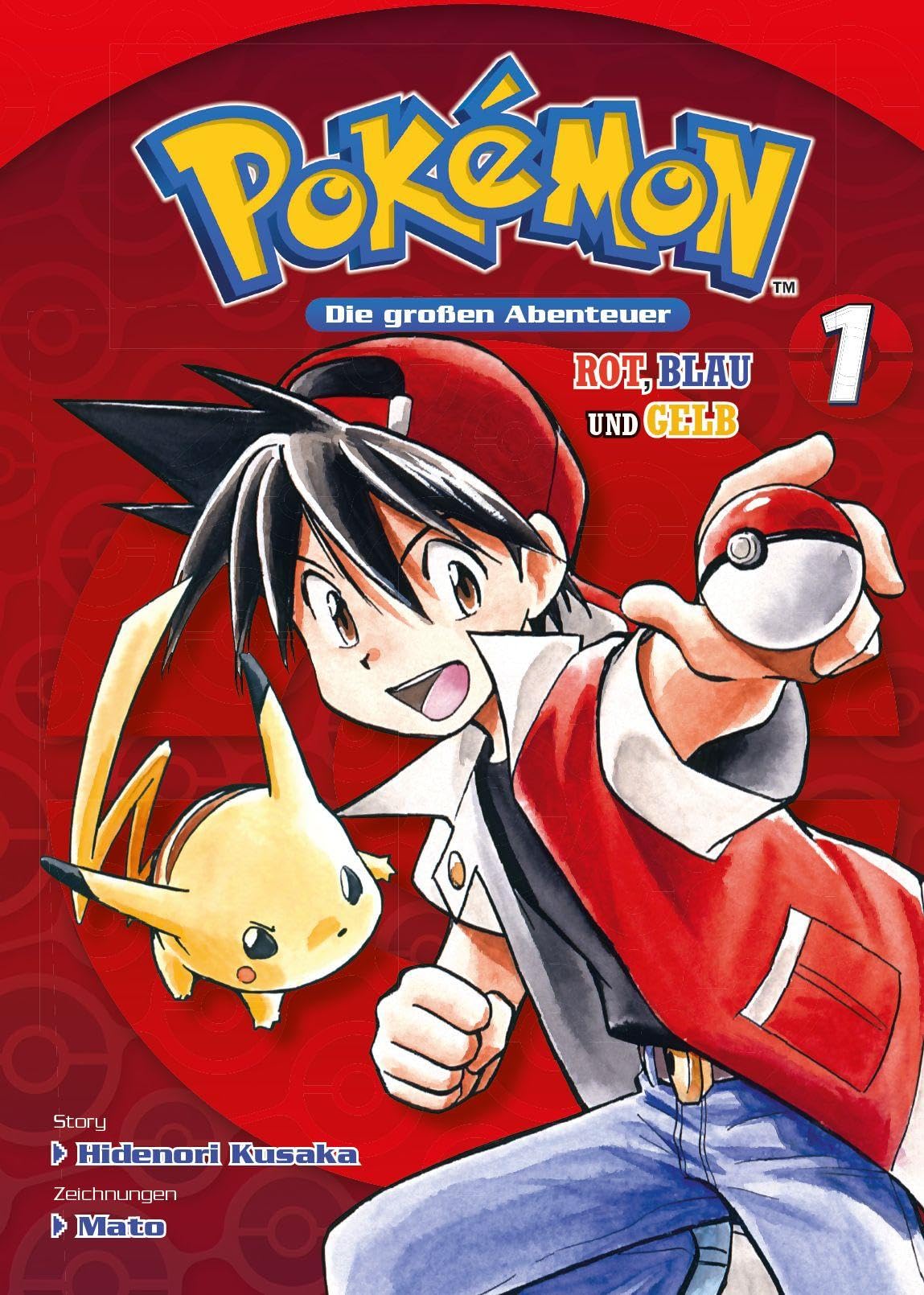 Pokémon - Die großen Abenteuer-Sammelband: Die großen Abenteuer – Rot, Blau und Gelb 01 – Extradicke Sammelbandedition zum kleinen Preis
