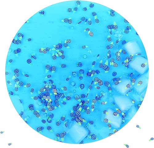 Miniatura 3 de Masilla de cristal transparente azul de 7 onzas, no pegajosa, para aliviar el estrés, regalos de cumpleaños, regalos de fiesta para niñas y niños