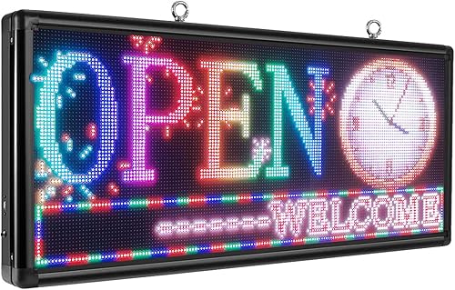 Miniatura 6 de P6 Señal LED para exteriores 40 "x 18" Tablero de mensajes de desplazamiento LED programable con textos de soporte de alta resolución, imágenes