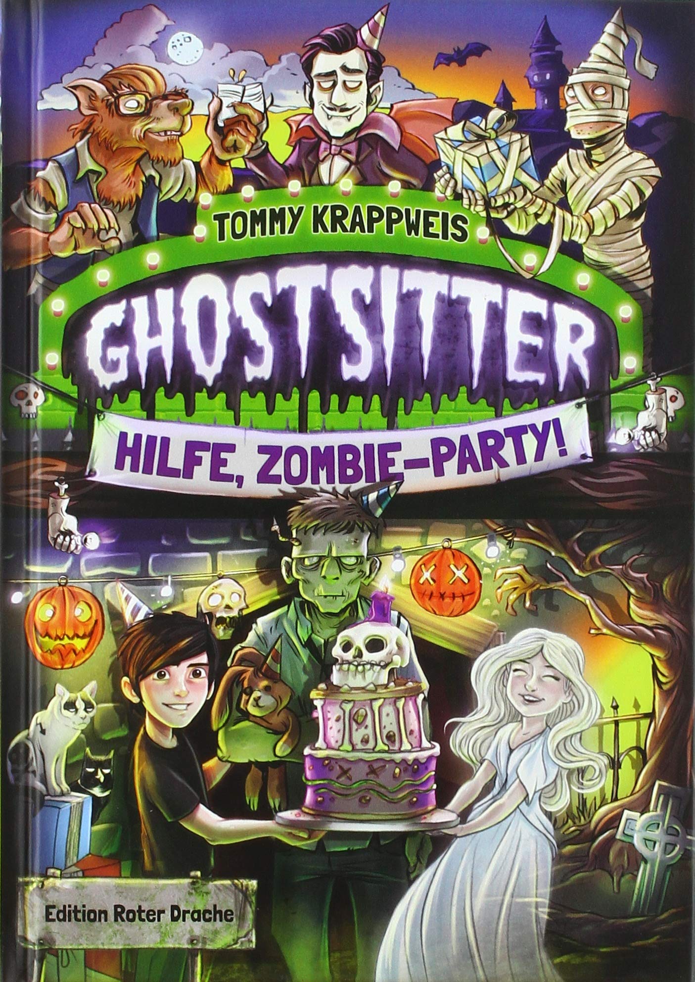 Edition Roter Drache Buch Ghostsitter – Hilfe, Zombie-Party!