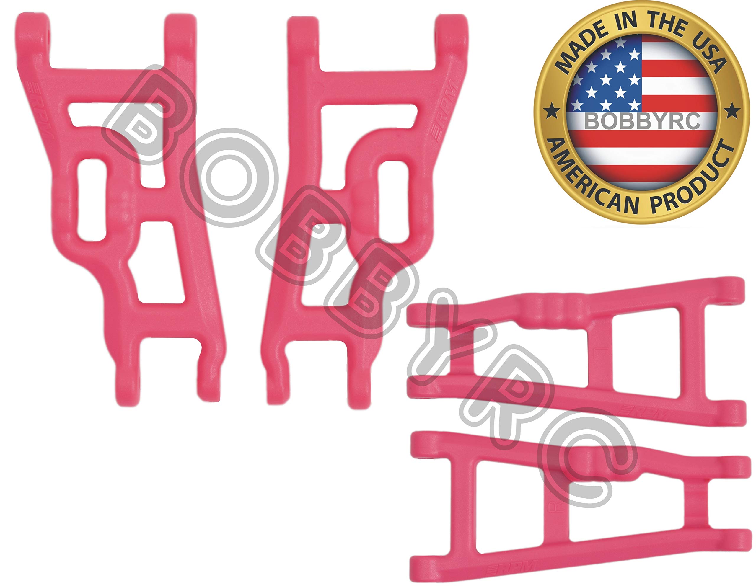 Front & Rear Pink Suspension Arms for Traxxas VXL XL5 2wd Rustler & Stampede