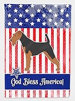 Vista 945 de Caroline's Treasures BB4243GF Bandera de jardín con texto en inglés «Merry Christmas» con texto en inglés «Merry Christmas», bandera decorativa