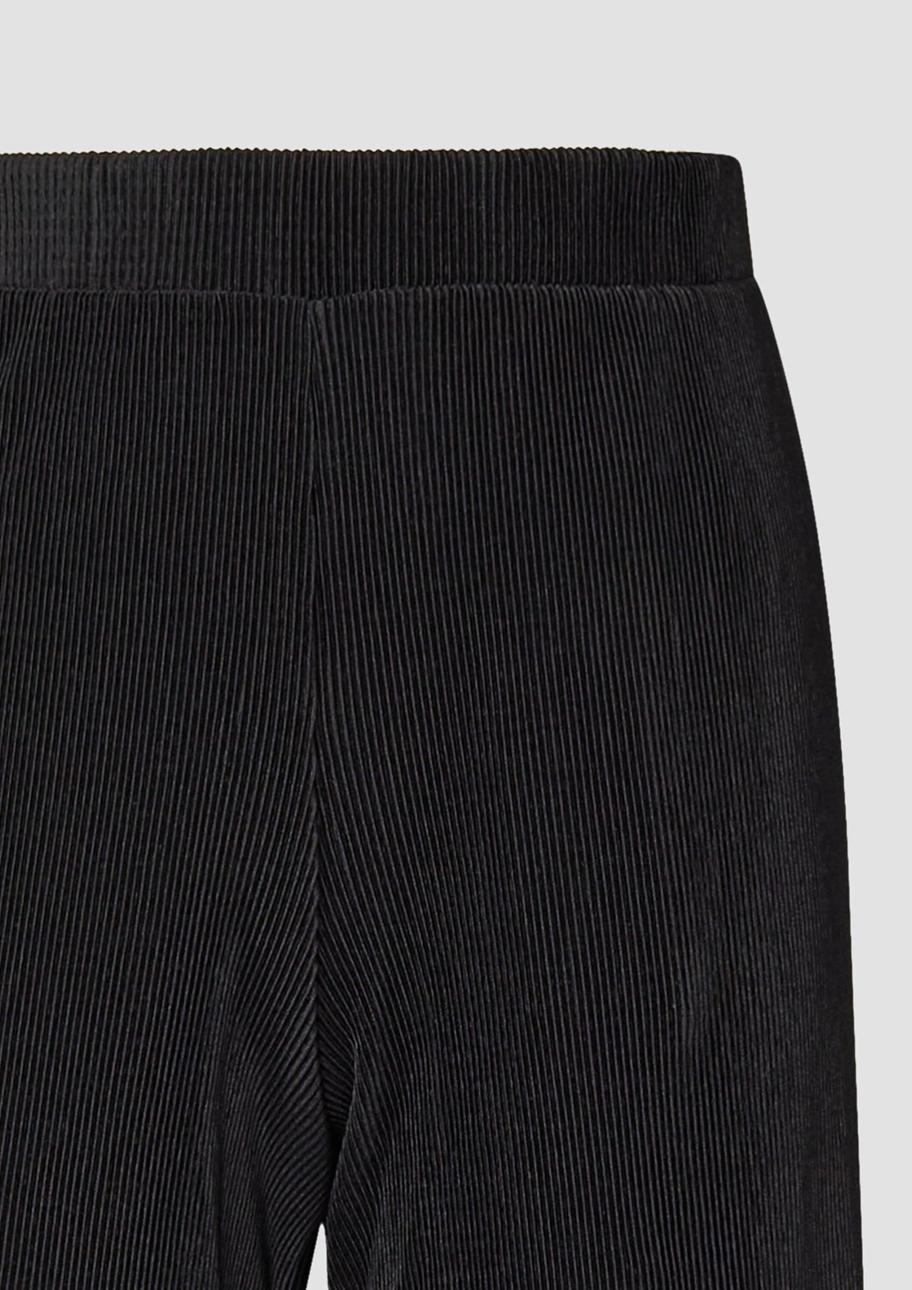 s.Oliver Plissierte Culotte mit All-Over-Print