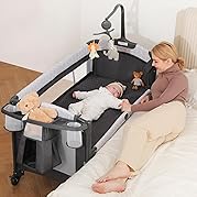 Best Bedside Sleeper Bassinets for Preterm infants 13 812+UgNlmDL. SL179