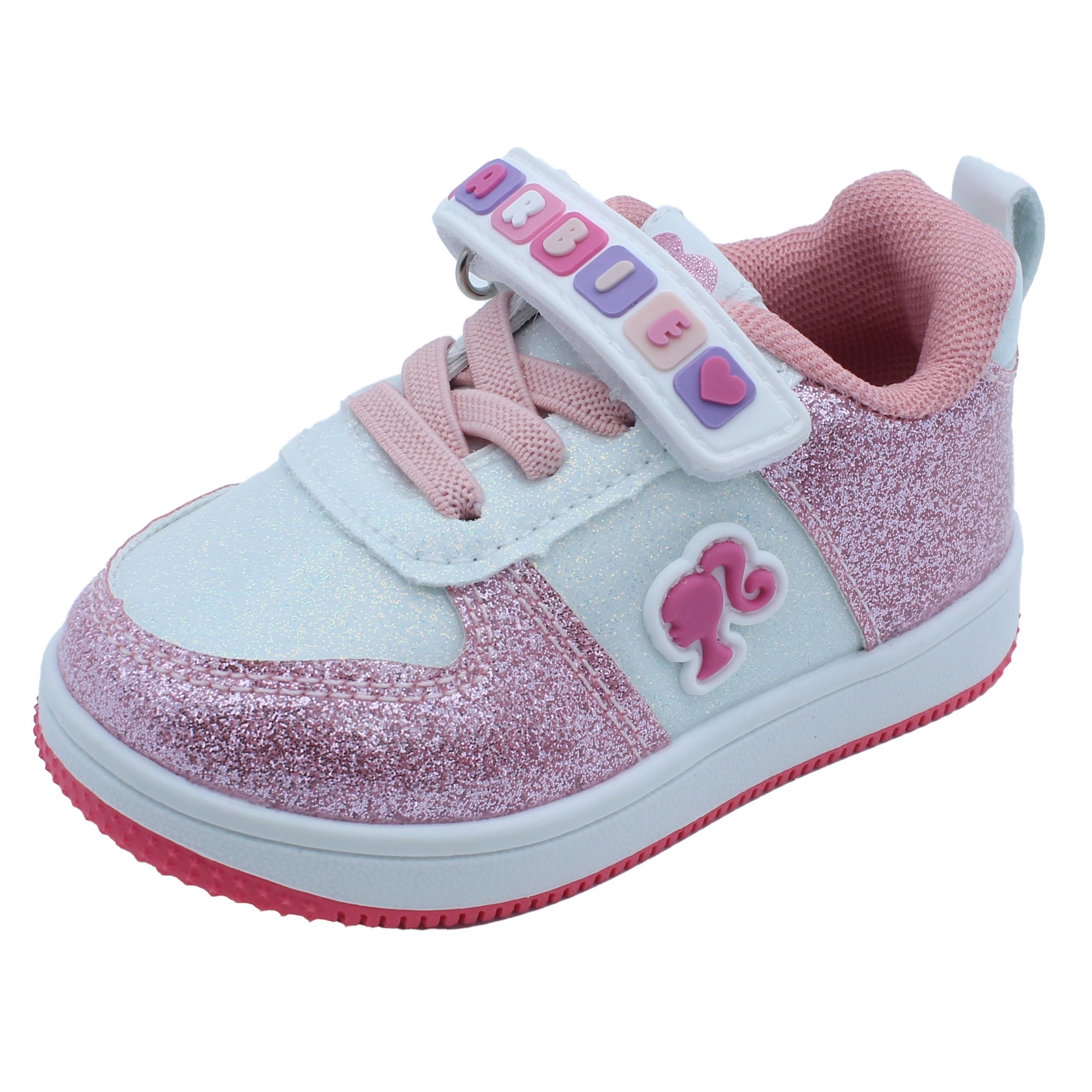 Barbie Toddler Girls' Glitter Sneakers