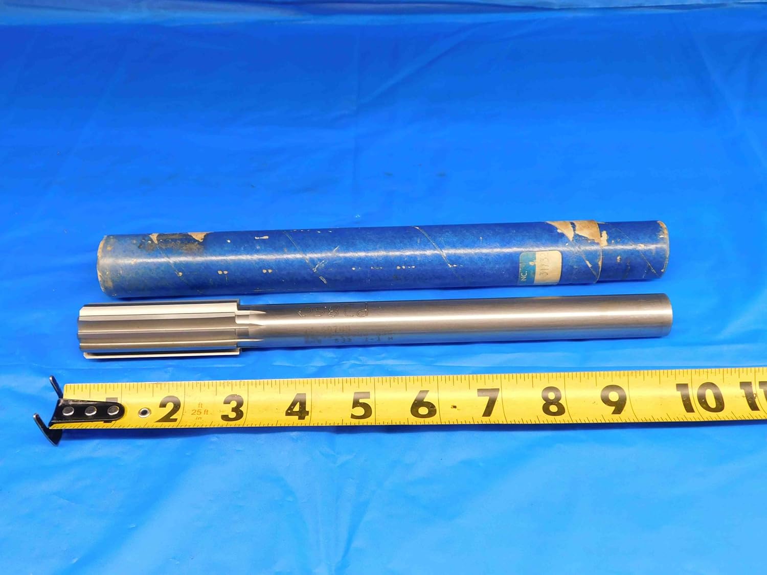 31/32 O.D. HSS Chucking Reamer 10 Flute .9687 .9688 ONSIZE Straight Shank - BR1035LVR