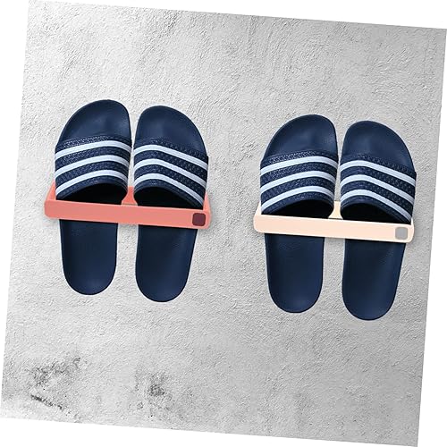 Miniatura 7 de DOITOOL Organizador de almacenamiento para zapatos, soporte de pared, paquete de 4 soportes adhesivos para colgar, estante para zapatos para la