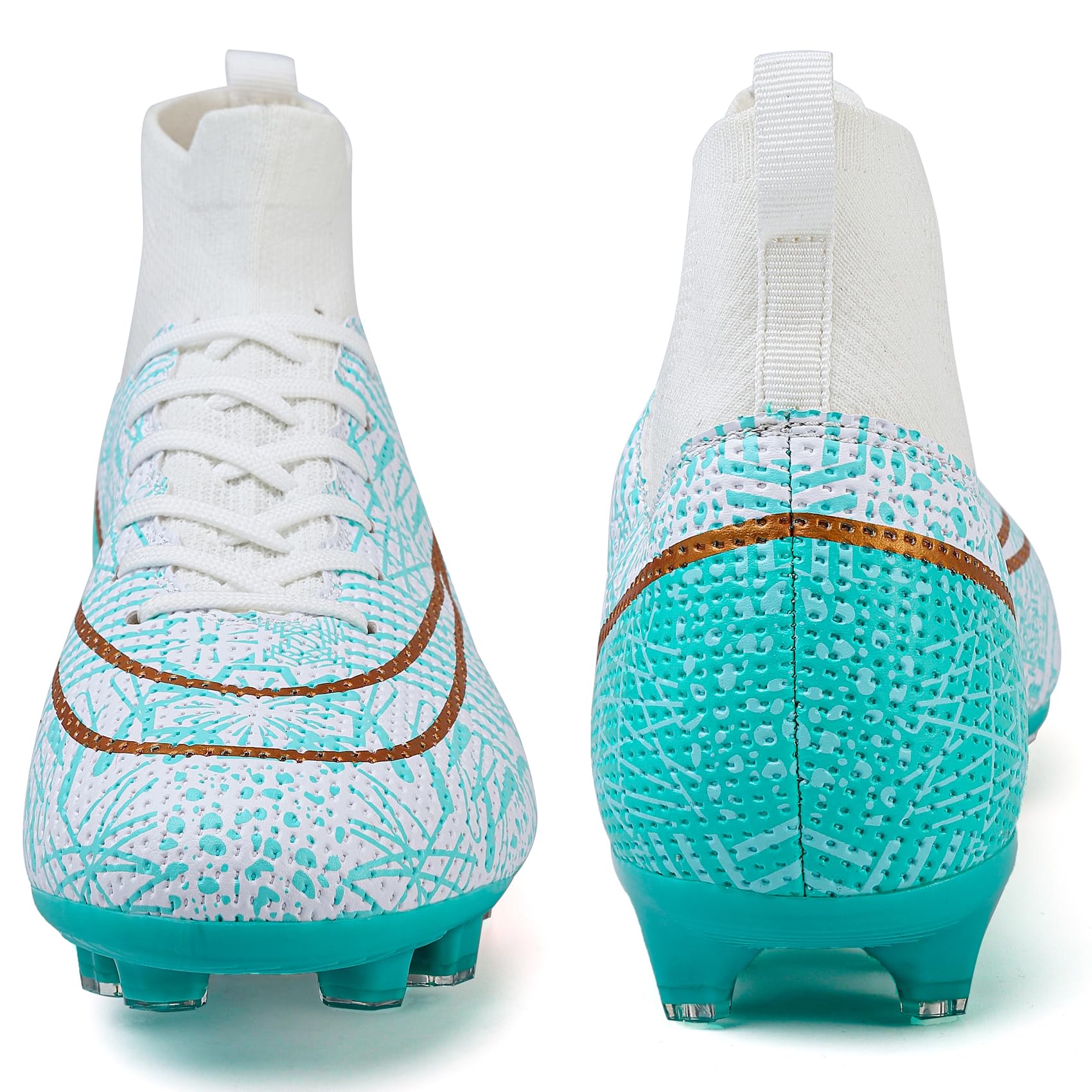 DimaiGlobal Scarpe da Calcio Uomo Sportivo attività Scarpe da Futsal Professionali competizioni Scarpe da Allenamento Teenager Indoor Scarpe da Calcetto Prato Artificiale