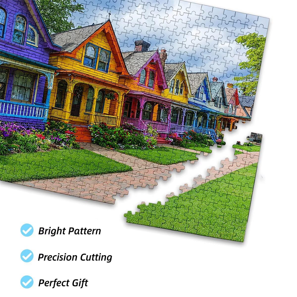 Puzzle 6000 Piezas Adultos Moderno Puzzle para Adultos Cabina Rompecabezas Juguetes Educativos Regalos Originales para Mujer Rompecabezas Entretenimiento Creativo Clásico Familia Juego 179x105cm B-39