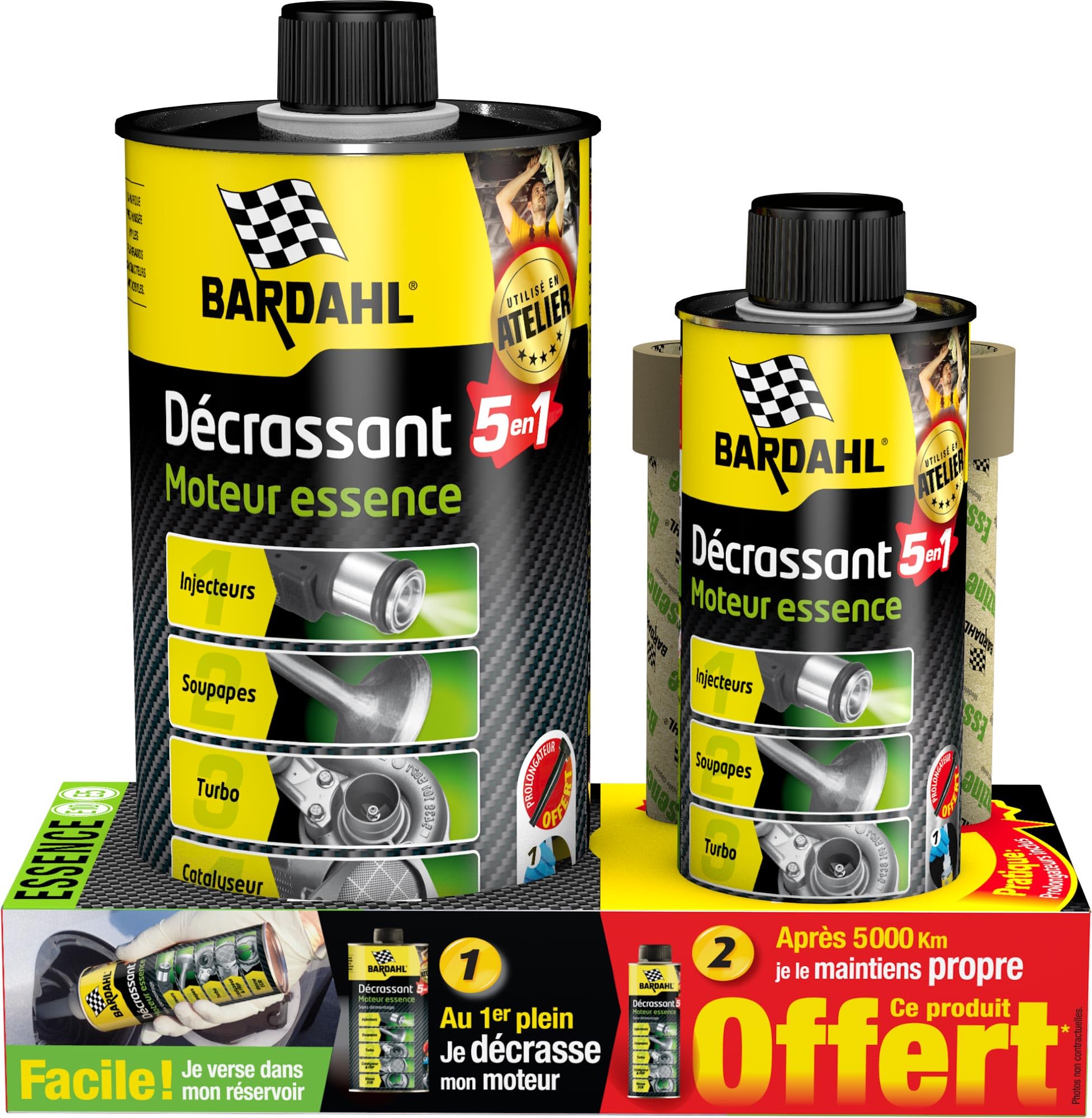 Bardahl Schnitzeljagd 5 IN 1 Benzin 1 L + 300 ML