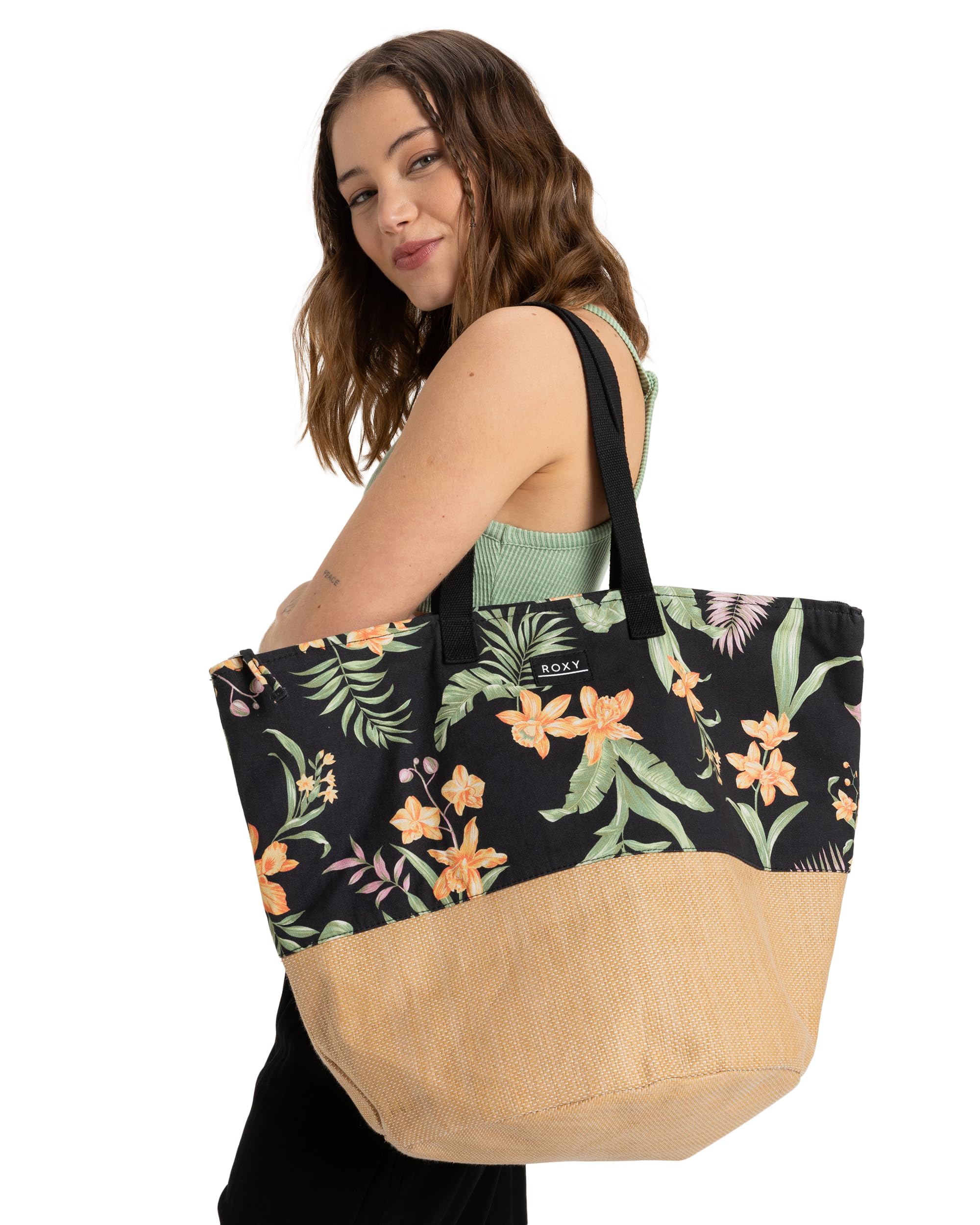 Roxy Waikiki Life Tote, Bolsa de Mano Mujer, Talla única