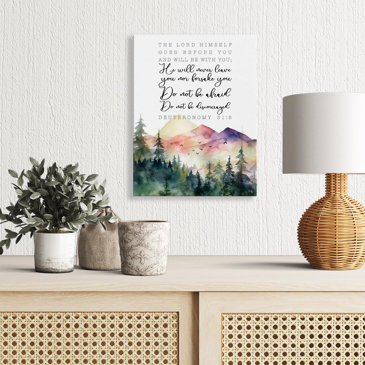 Snapklik.com : Inspirational Christian Canvas Wall Art Farmhouse Decor ...