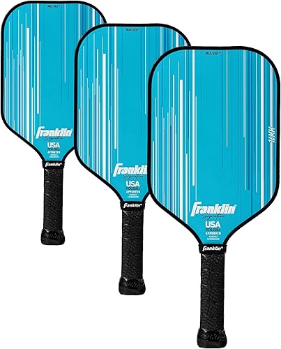 Miniatura 10 de Franklin Sports Paletas Profesionales de Pickleball - Serie Signature Paleta Profesional de Pickleball con Superficie MaxGrit - Paletas de Pro
