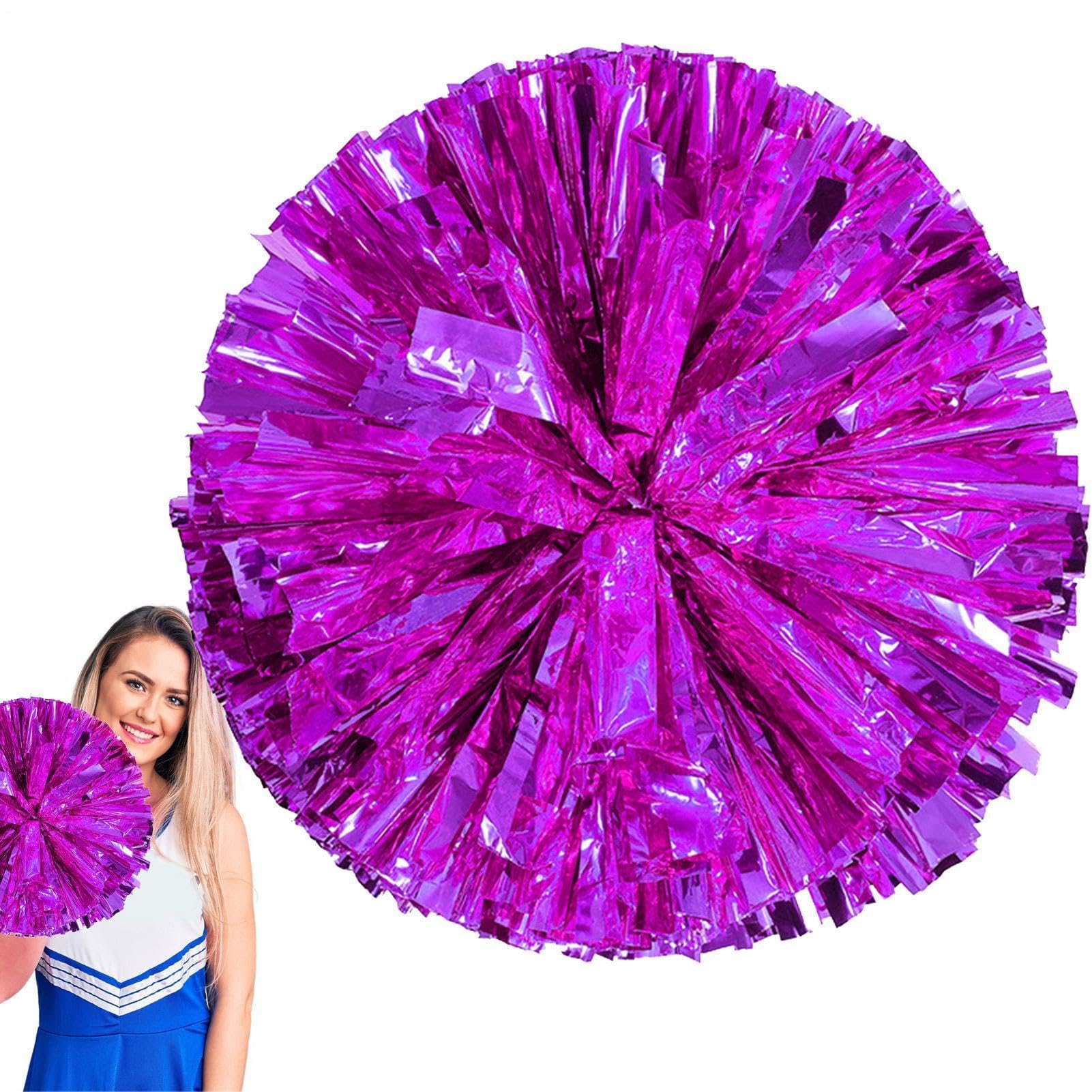 Wusideday Cheerleader Poms 30 cm 11.8 pollici per bambini adulti