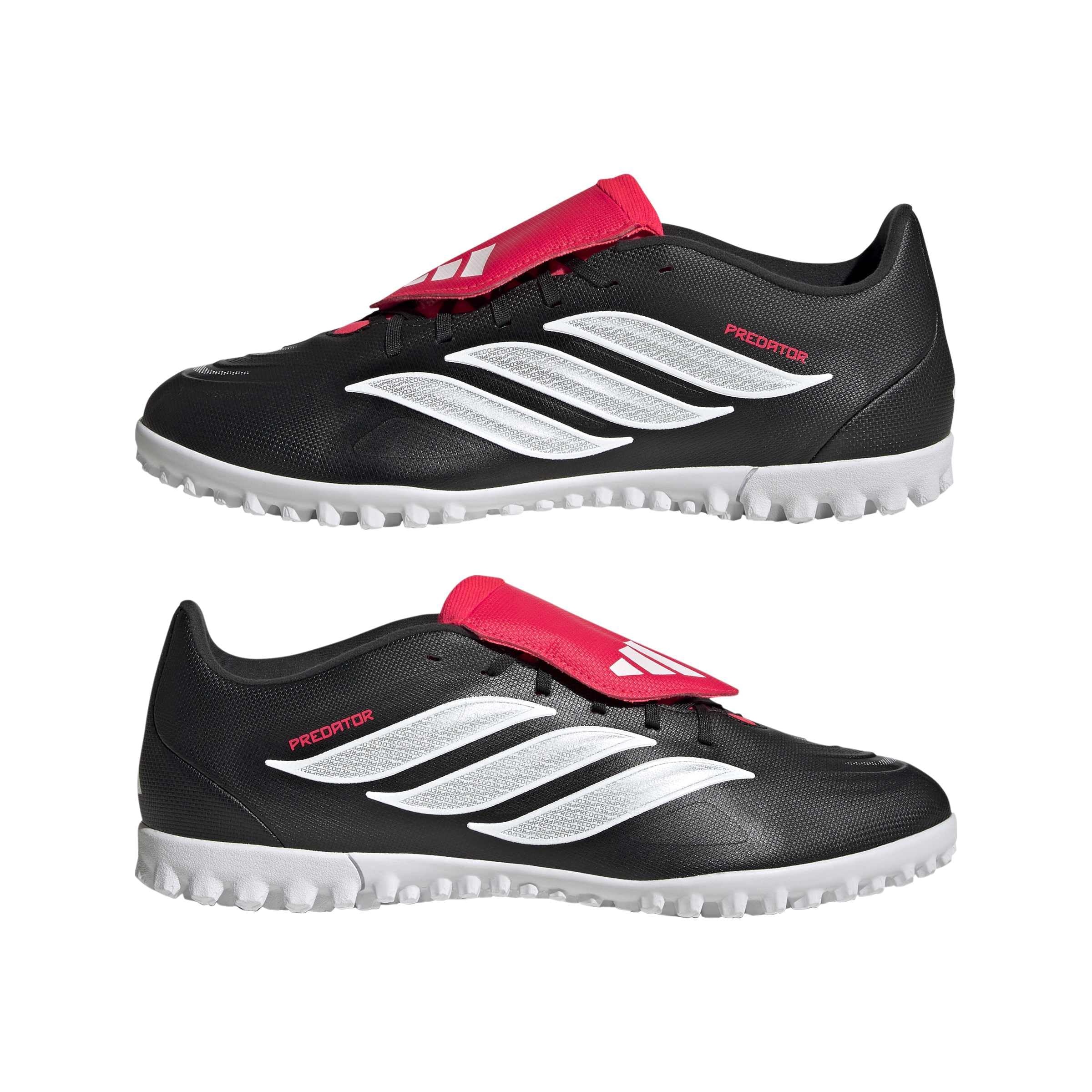 adidas Unisex Zapatilla de fútbol con lengüeta Plegable Predator Club Moqueta