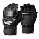 Xinluying Punch Bag Boxing Martial Arts MMA Sparring Grappling Muay Thai Taekwondo Training PU Leather Wrist Wraps Gloves