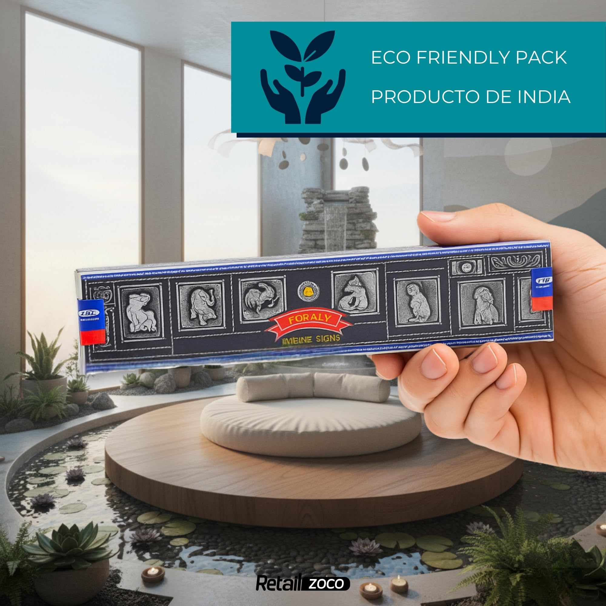 Varillas de Incienso, Incienso Super Hit, Original Enrollado a Mano de la India, meditación y relajación, Contiene 12 Cajas de Varillas de 15 g (180 Varillas en Total) - imagen 6