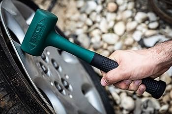 Martello Da Colpo Morto SATA - 286 Mm, Testa 45 Mm/520 G, Con Testa In Gomma Morbida