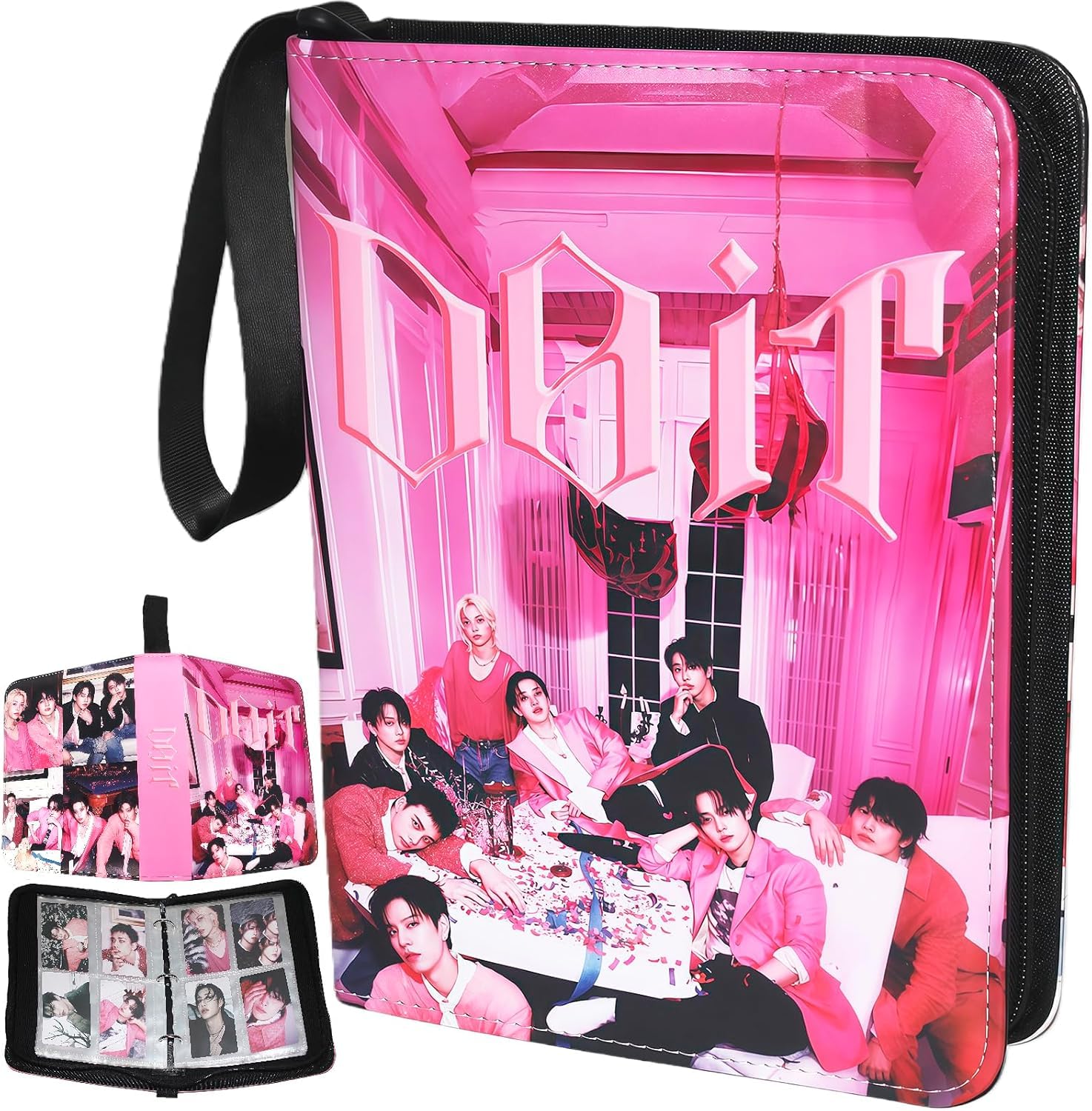 Yuto Colorful Stray Photocards Binder 400 Pockets, Skz Album Photo Card Holder Merch For Stay Fans Gifts