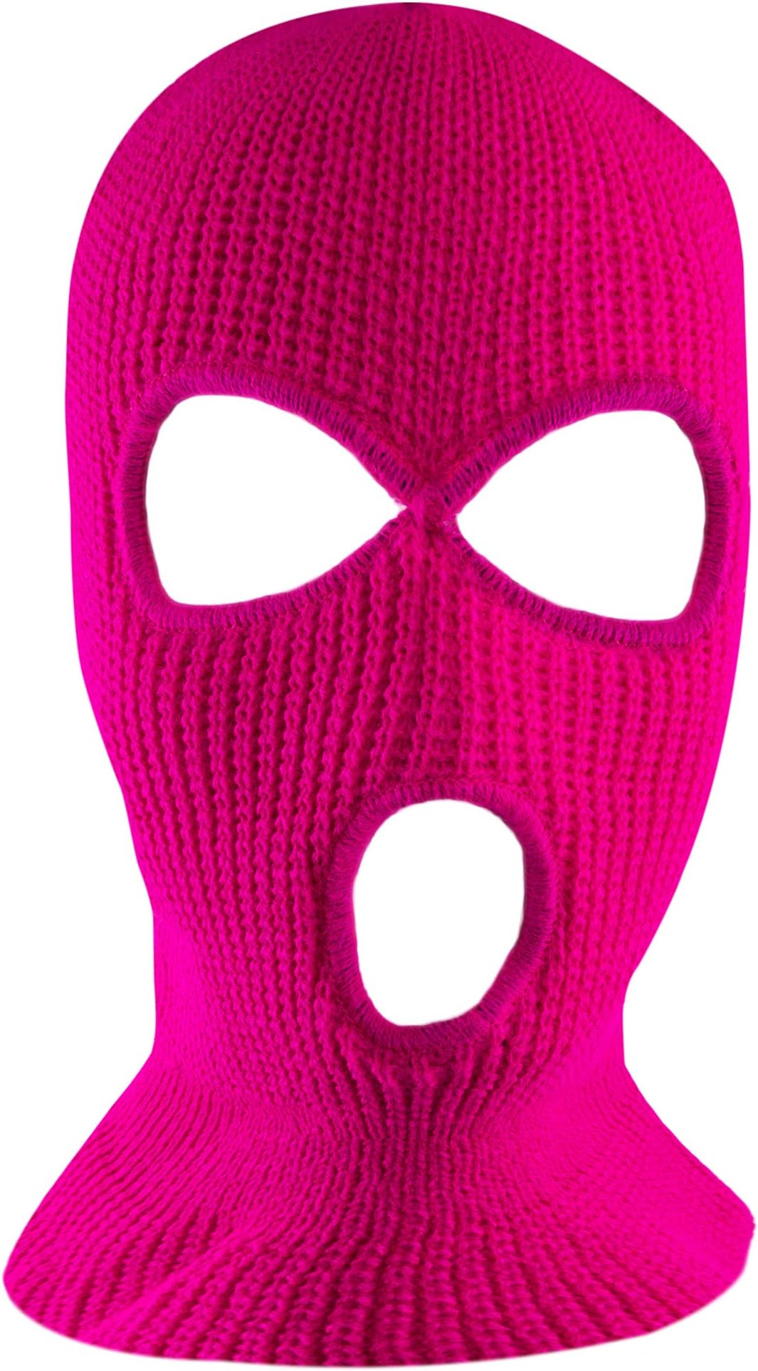 Super Z Outlet Knit Sew Acrylic Outdoor Full Face Cover Thermal Ski Mask One Size Fits Most