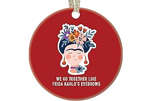 Frida Kahlo Ornament: A Quirky Memento for Couples