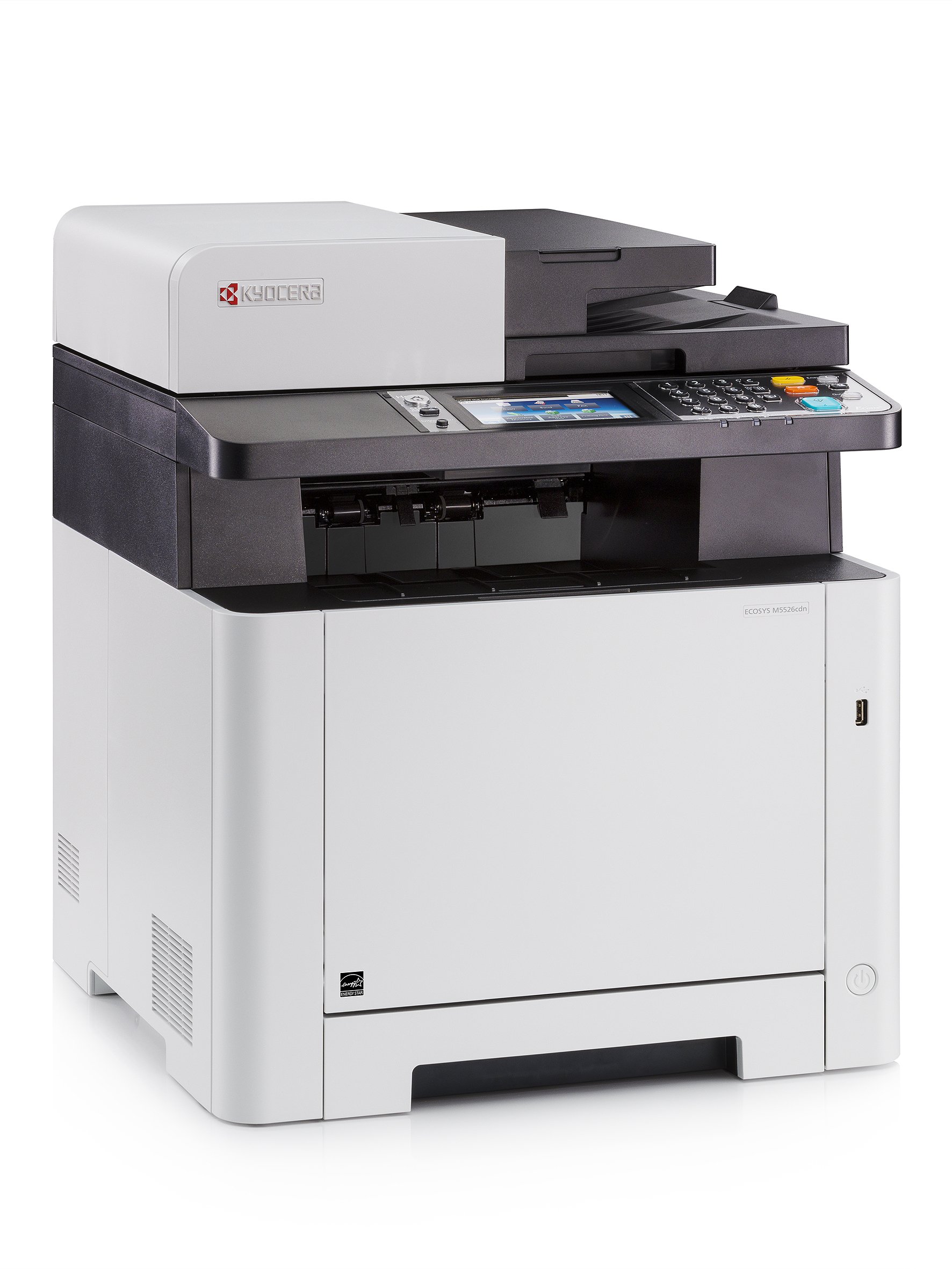 Kyocera Ecosys M5526cdw Farblaser Multifunktionsgerät WLAN: Drucker Scanner Kopierer, Faxgerät. Multifunktionsdrucker inkl. Mobile-Print-Funktion.