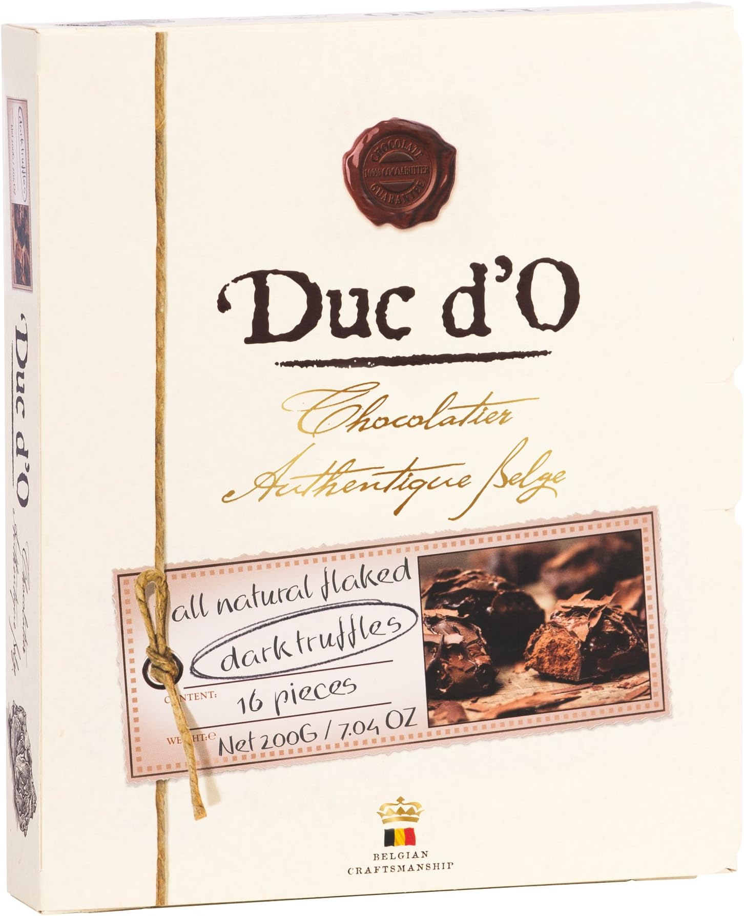 Duc d'O - Flaked Dark Truffles 16 Pieces - 200g