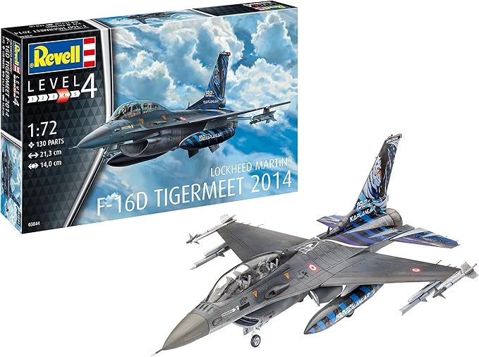 Revell Kit Modelo 03844 F-16D Fighting Falcon Escala 1:72