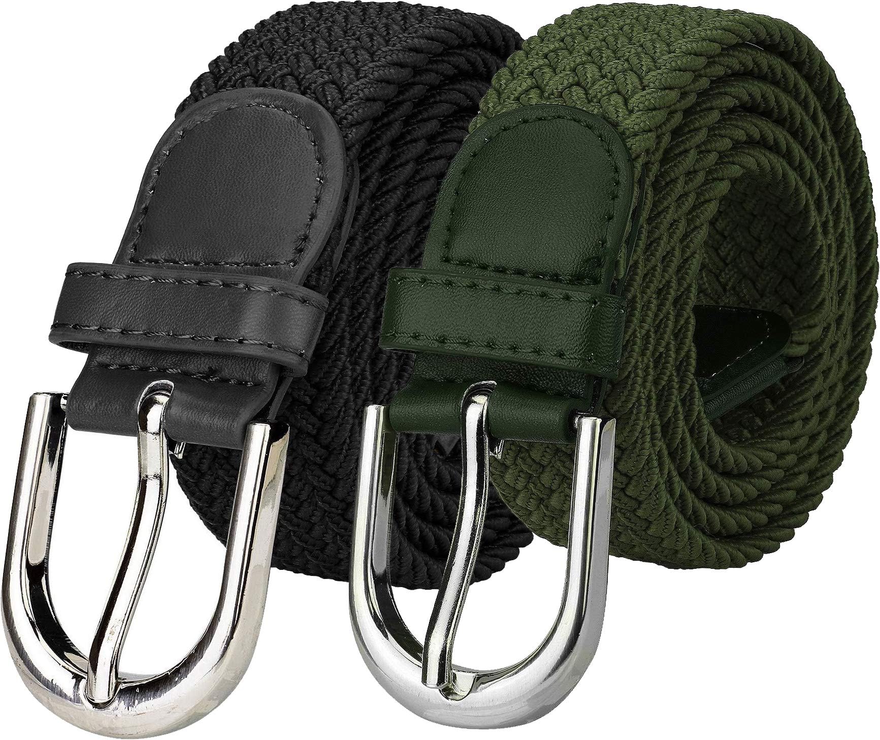 ZORO Woven fabric Braided Stretchable Belt for Men | Formal/Casual