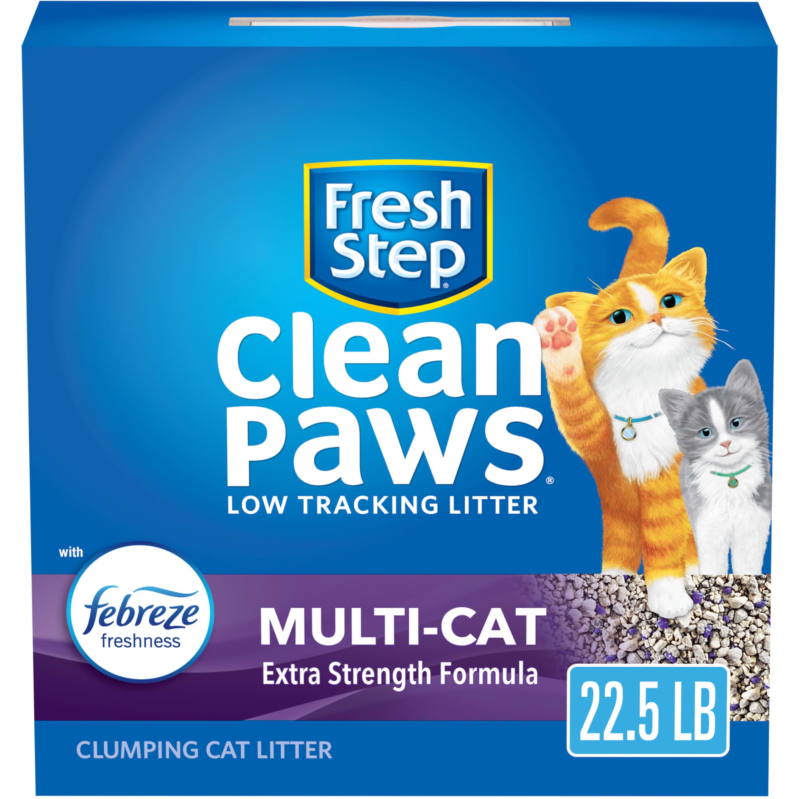Multi Cat Litter Fresh Step Clean Paws Reviews Clumping Cat Fresh