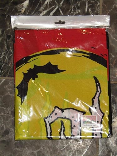 Miniatura 5 de Trade Winds Bandera de zombi de Halloween de 3 x 5 pies para interiores y exteriores, pancarta Me Want Brains Monsters, 3 x 5 pulgadas, resistente a