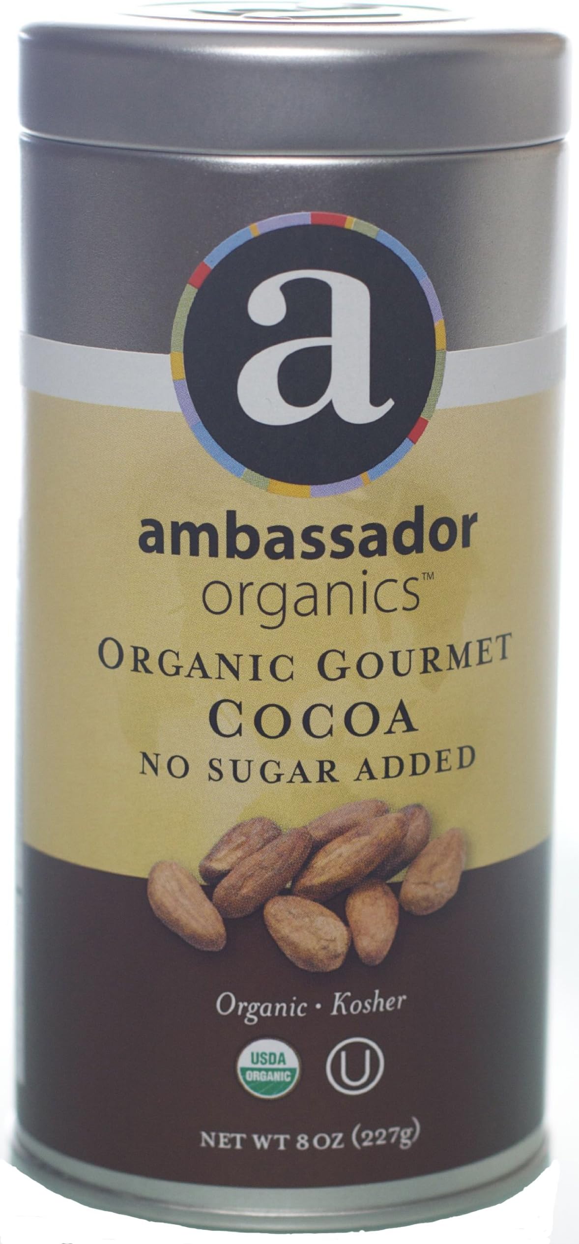 Ambassador Organics Organic Vanilla Bean Cocoa, 8 Ounce