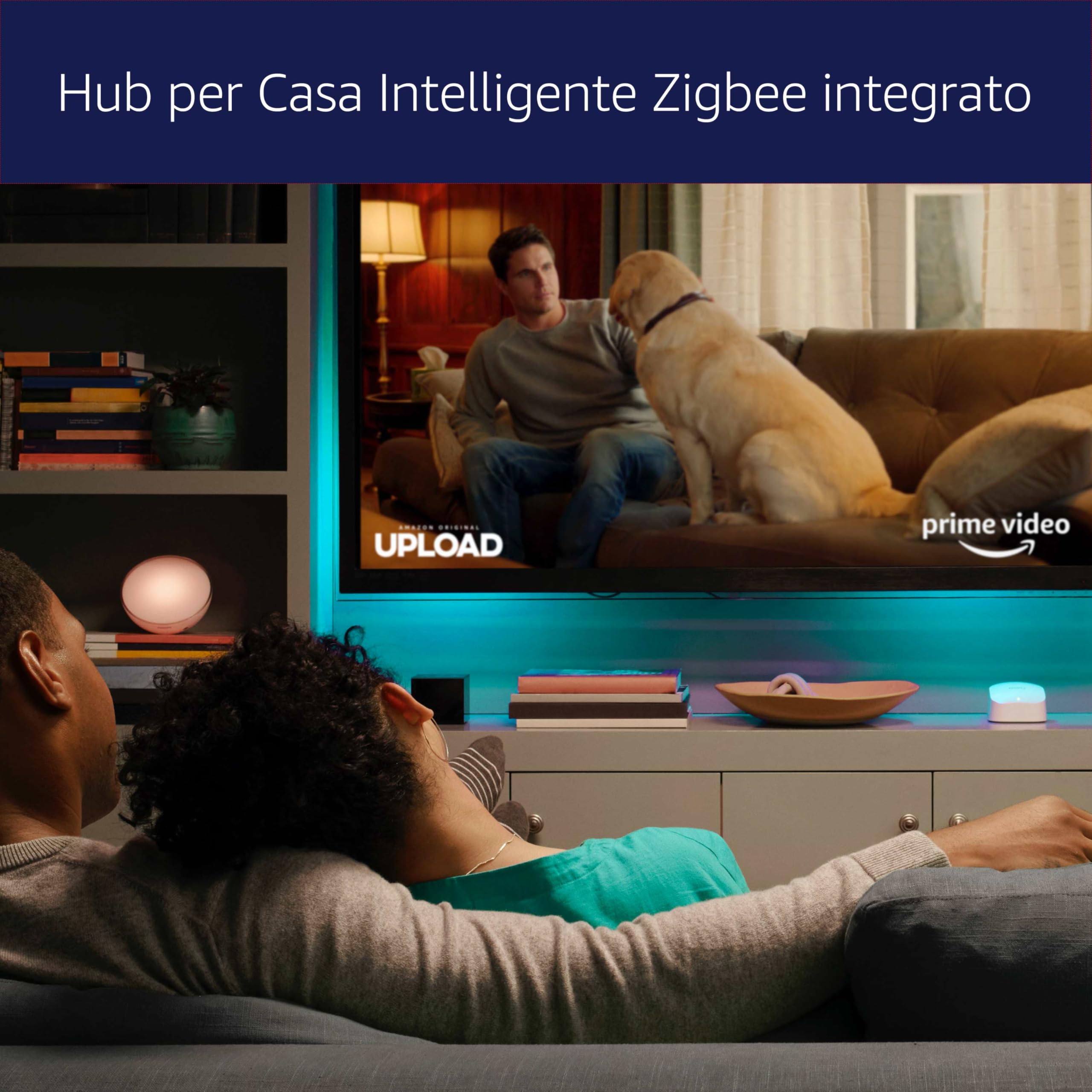 Router wi-fi mesh Amazon eero 6 | Ethernet 900 Mbps | Fino a 280 m² | Connessione di oltre 75 dispositivi | Confezione da 2 | Modello 2021