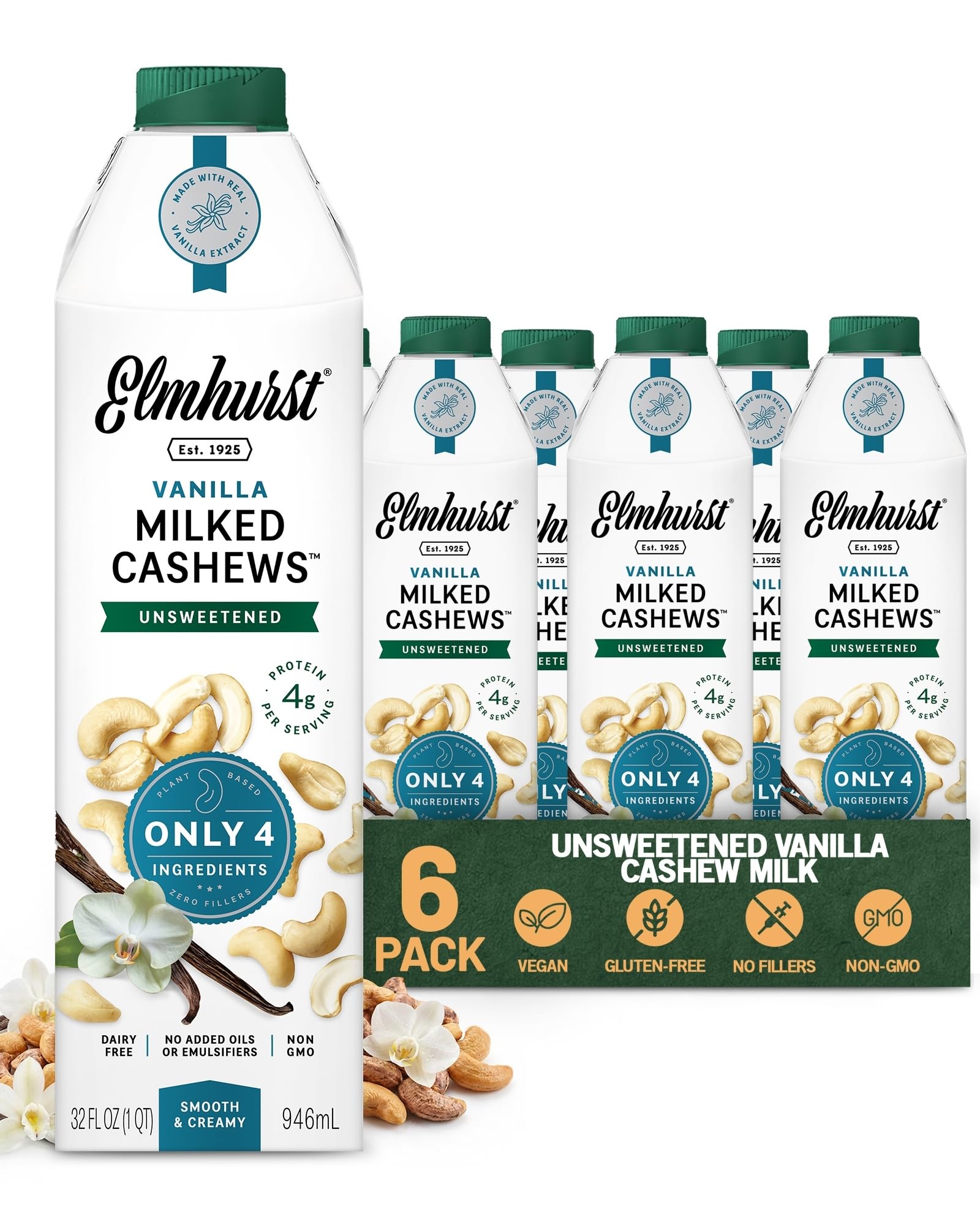 Elmhurst 1925 Vanilla Cashew Milk