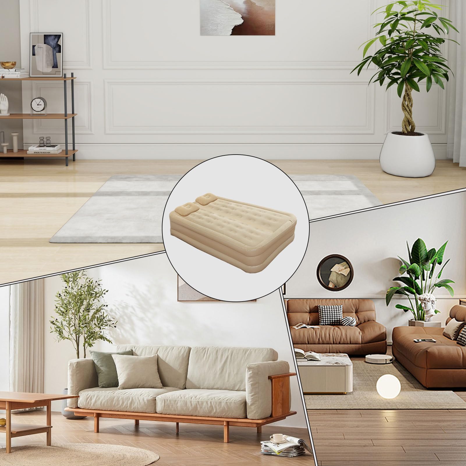 Matelas Gonflable Matelas De Sol Pneumatique Portable Une Place