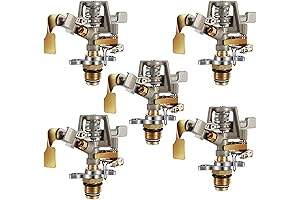 Heavy Duty 360 Degree Adjustable Brass Impact Sprinkler