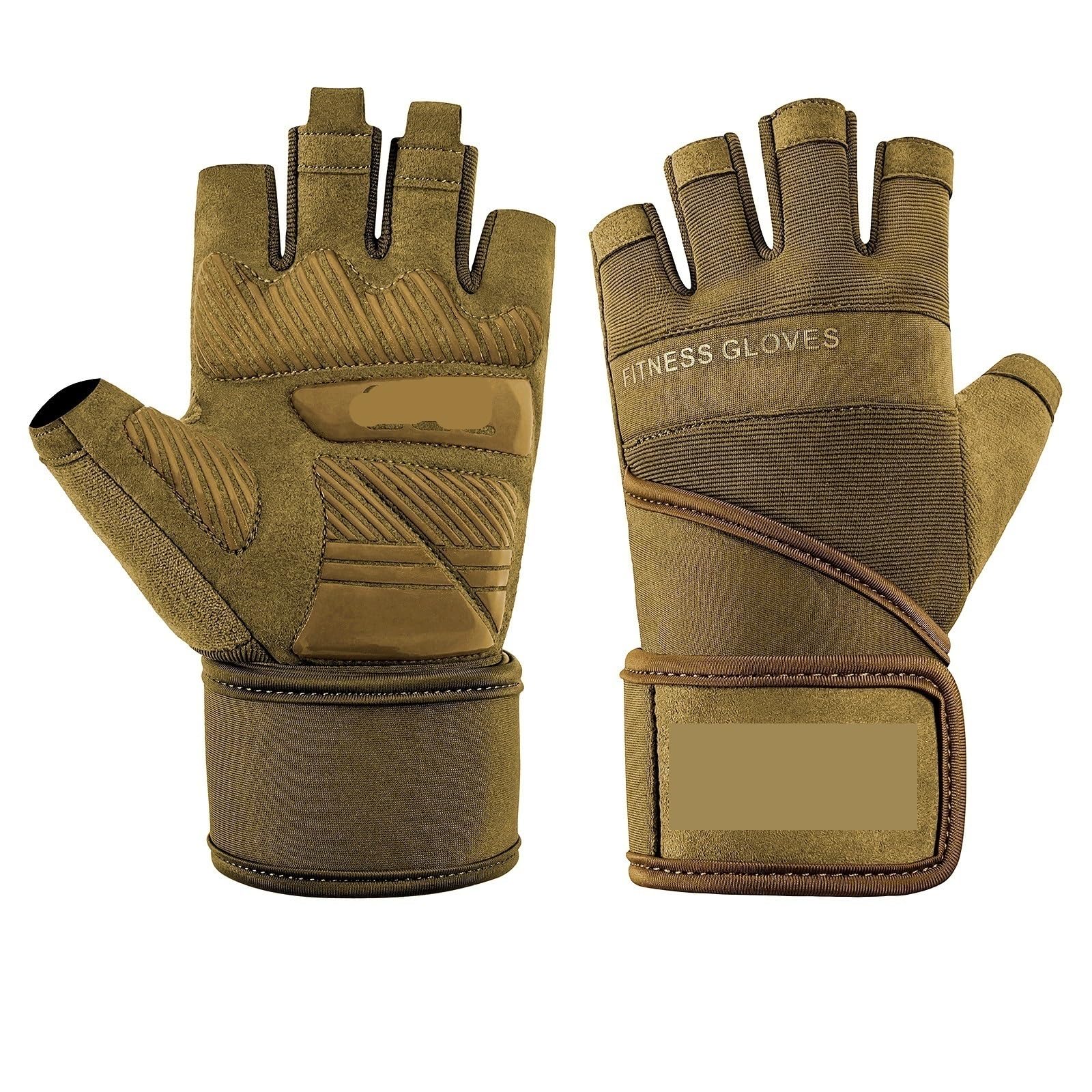 Guanti Da Fitness Guanti da palestra for bodybuilding a mezze dita, for sollevamento pesi, allenamento, antiscivolo, for esercizi, for uomo Per Il Fitness