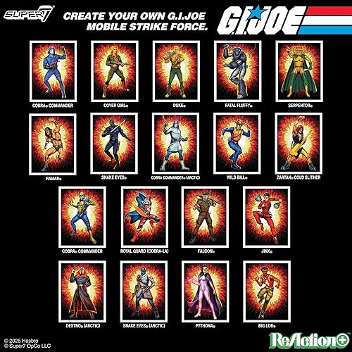 Miniatura 5 de Super7 Figura de acción G.I. Joe Reaction+ Wave 05 (Movie) - Arctic Destro (película)