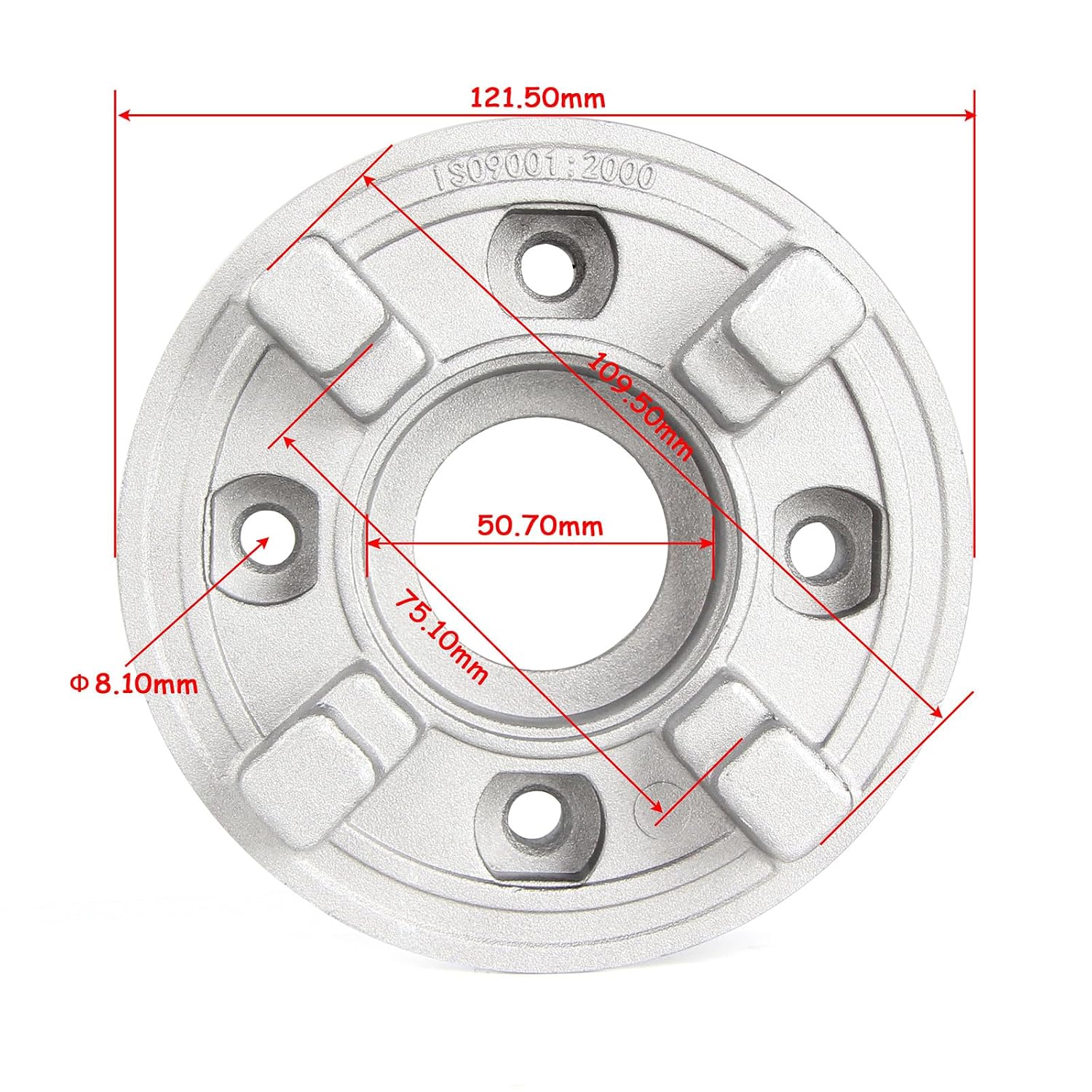 PW80 Hub Holder, Sprocket Holder for Yamaha PW80 PY80 Peewee Y-Zinger 80 Kid Bikes