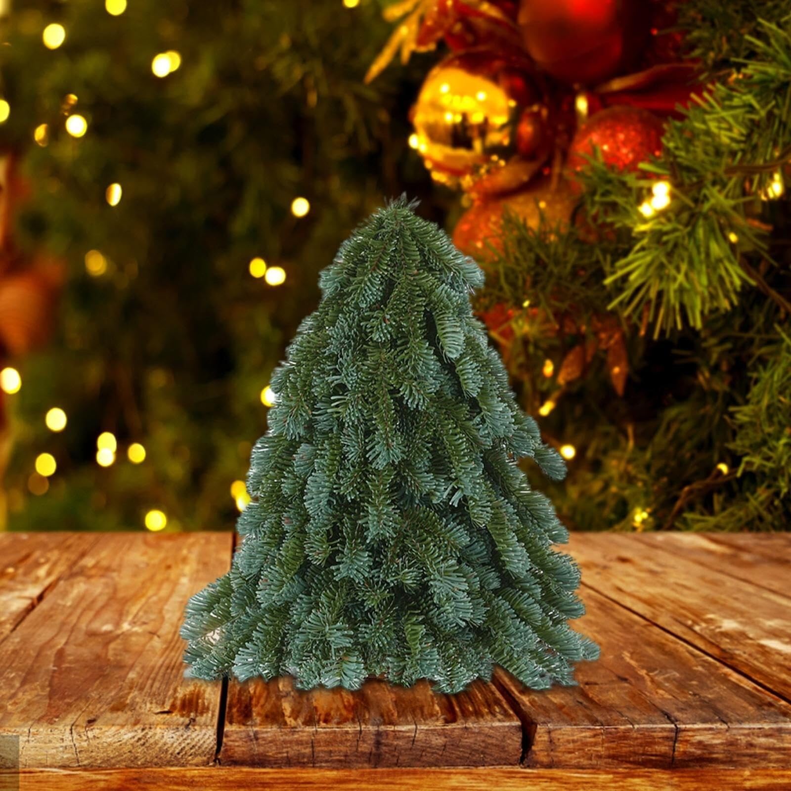 Mini Sapin de Noël Artificiel de Table, décoration de Noël, Accessoires de Table for Les fêtes.(30cm)
