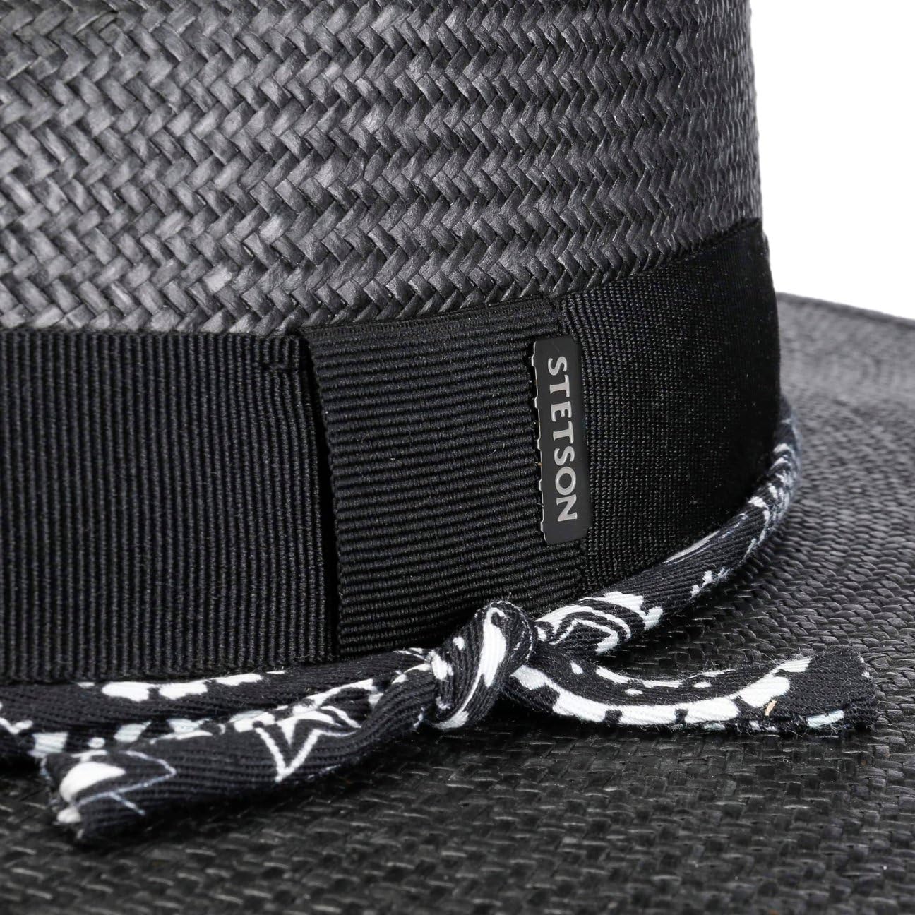 Stetson Western Festival Sombrero de Paja Toyo Proteccion UV 40 Unisex Primavera Verano