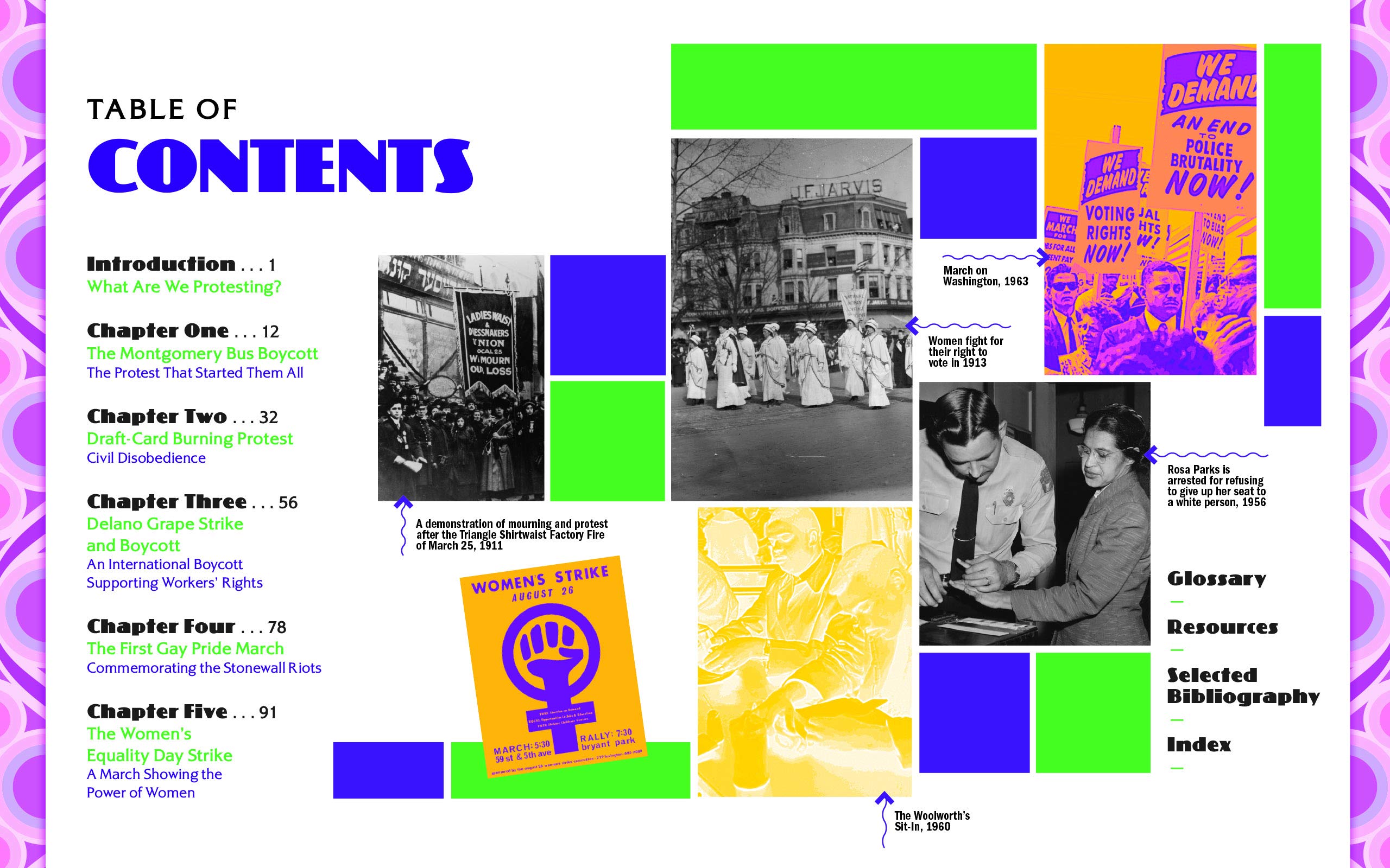 Boycotts, Strikes, and Marches: Protests of the Civil Rights Era