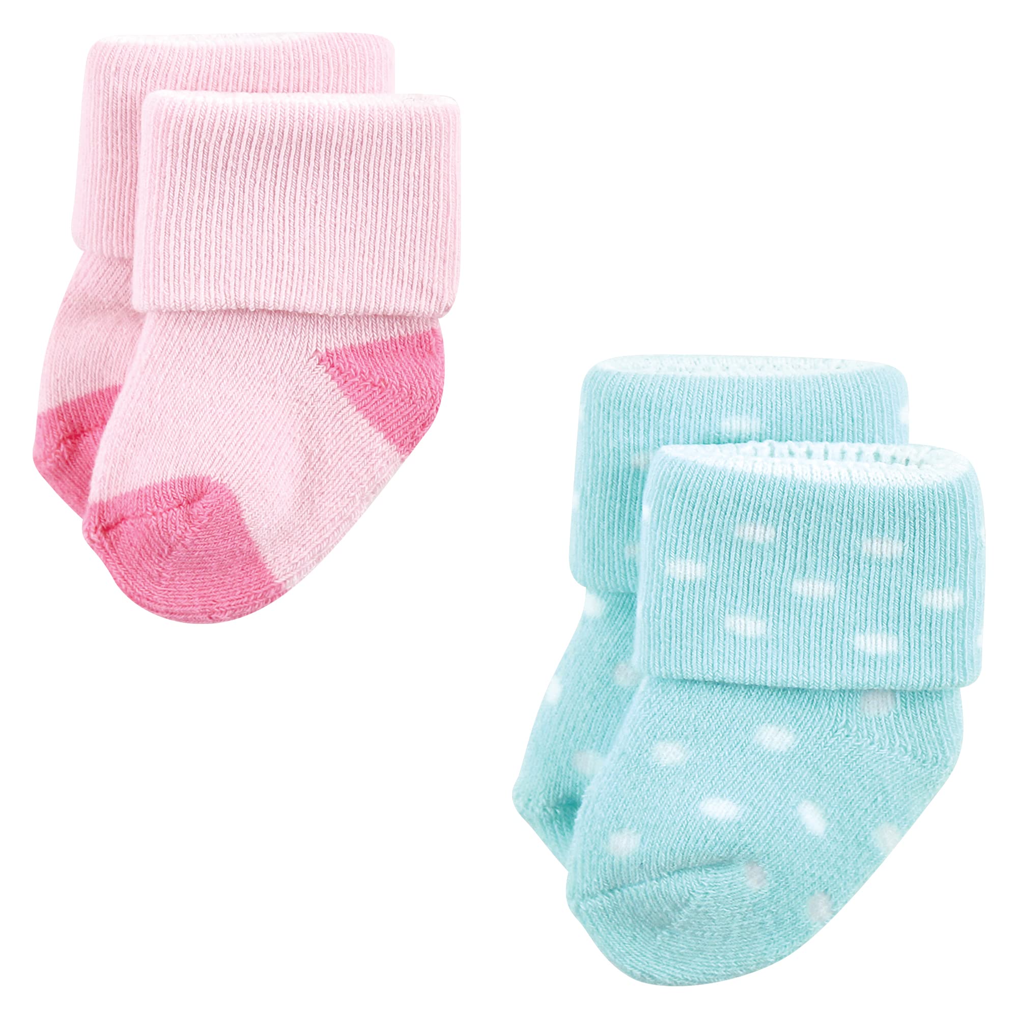 Luvable Friends Calcetines unisex para bebé recién nacido y bebé