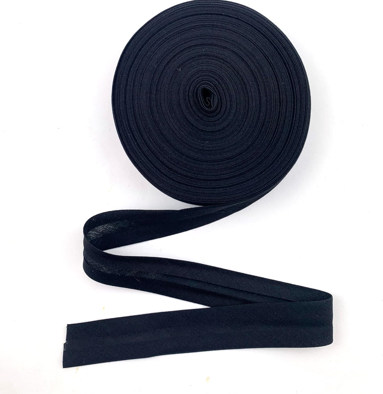 Heyiwell 20mm 20Meter Cotton Single Fold Bias Tape Bias Binding for Sewing Seaming DIY Garment Accessories,White