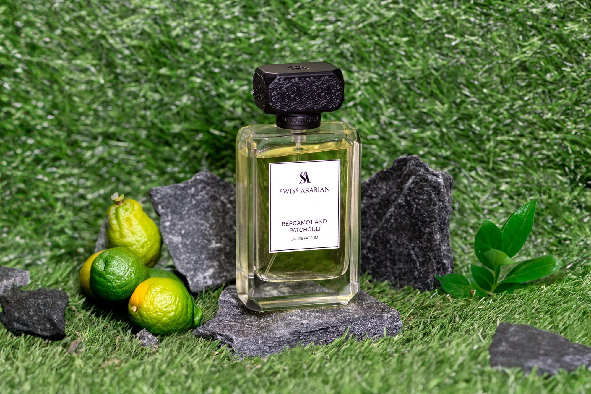 Swiss Arabian Bergamot i paczula woda perfumowana dla mężczyzn 100 ml