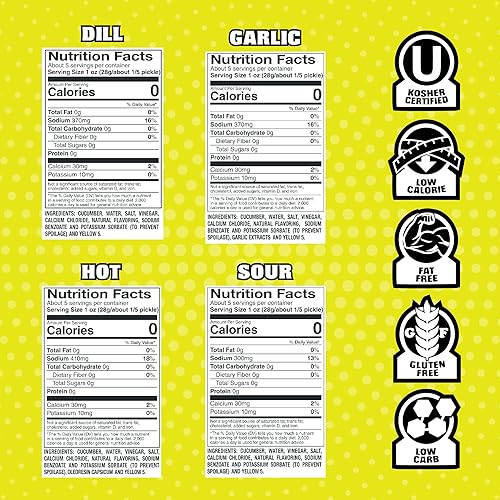 Miniatura 2 de Van Holten's Pickles - Variedad de muestras de Pickle-In-A-Pouch - Paquete de 8