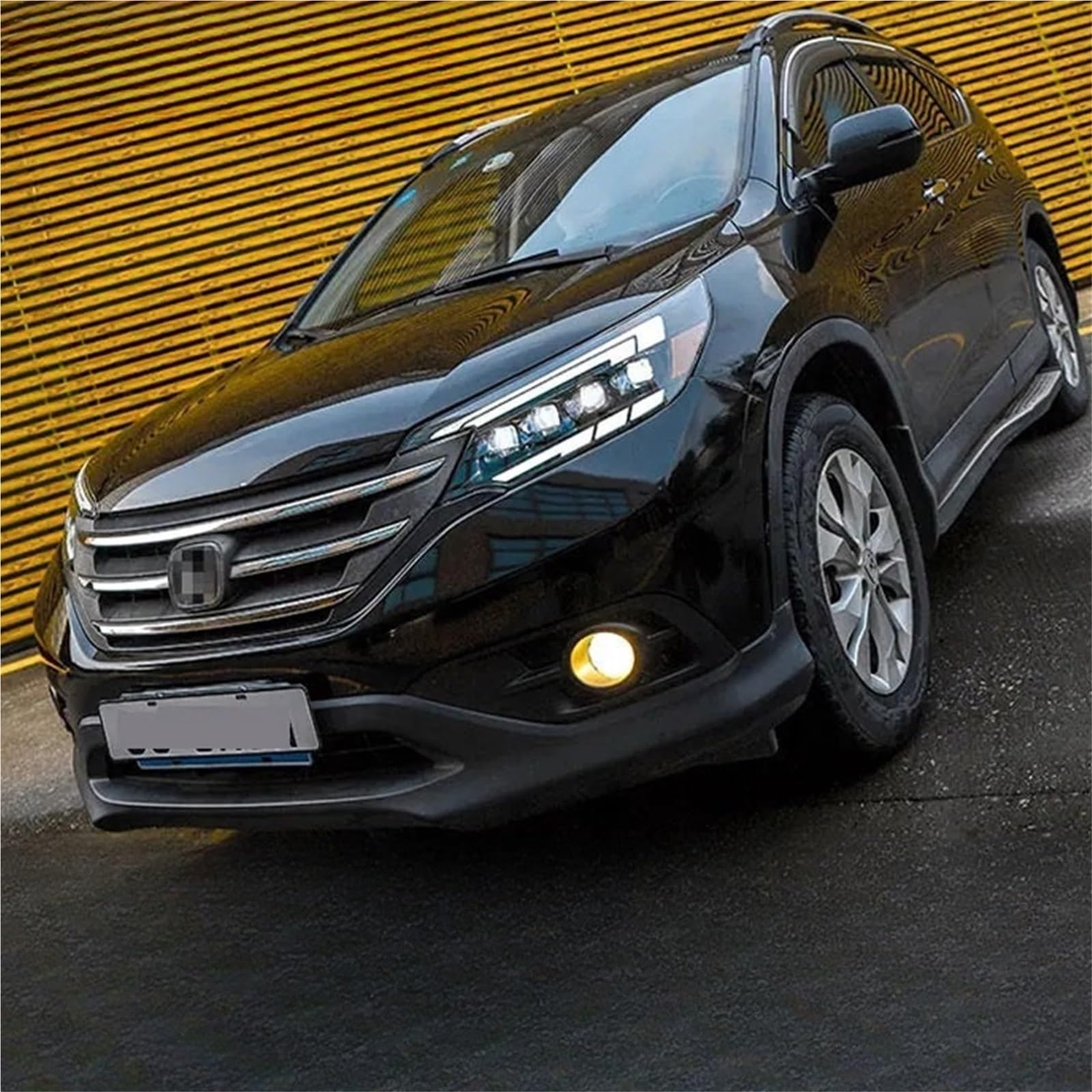 2 uds lámparas de coche compatibles for CRV 2012-2014 faros DRL luz de circulación diurna LED bombilla Bi Xenon luces antiniebla accesorio de coche CR-V lámpara de cabeza